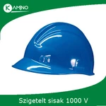 Kép 2/3 - Albatros villanyszerelő védősisak 1000v kék