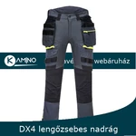 Kép 4/5 - Portwest DX440 lengőzsebes stretch munkanadrág