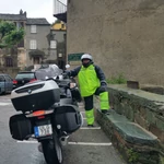 Kép 3/5 - Fluo esőruha fényvisszaverő csíkkal