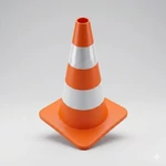 Kép 1/2 - Jelzőbója piros-fehér 54cm