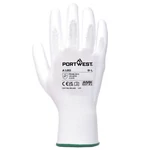 Kép 2/2 - Portwest A120 nylon kesztyű pu tenyérmártott fehér