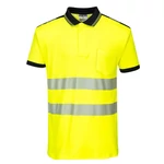 Kép 1/2 - Portwest T180 jól láthatósági galléros póló