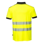 Kép 2/2 - Portwest T180 jól láthatósági galléros póló