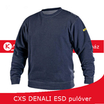 CXS Denali ESD pulóver sötétkék