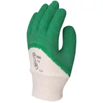 Kép 1/2 - Mártott zöld krepp latex, érdes, szellőző kézhát-kifutó-