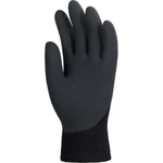 Kép 2/2 - Szerelőkesztyű, téli, fekete hp latex tenyér, 3/4 hát