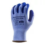 Kép 1/3 - Kék  latex mártott szerelő kesztyű