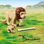Kép 8/9 - 60301-lego-city-vadvilag-vadvilagi-mento-terepjaro-keszelet-oroszlanok