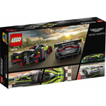 76910 - LEGO Speed Champions Aston Martin Valkyrie AMR Pro és Aston Martin Vantage GT3