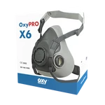Kép 2/3 - Oxyline OxyPro X6 – Ergonomikus TPR gumi félálarc 
