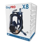 Kép 5/6 - Oxyline OxyPro X8 – Prémium szilikon teljes álarc (CL2, 3M™ Kompatibilis)