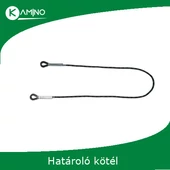 Munkaterületet korlátózó kötél 