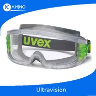 Uvex ultravision munkavédelmi védőszemüveg,hab- gumipántos,víztiszta lencse