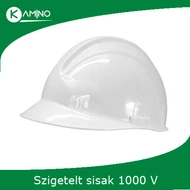 Albatros villanyszerelő védősisak 1000v fehér