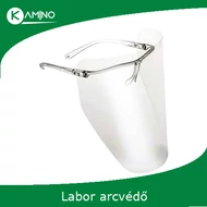 Labor arcvédő víztiszta látómező,felhajtható