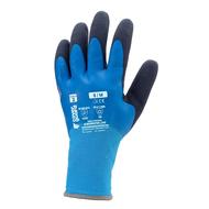 Eurowinter l200 kék/fek bélelt kesztyű dupla latex mr