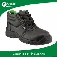 Aramis II O1 FO SRC fekete munkabakancs