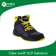 Claw swift s1p src ESD  fekete-sárga védőbakancs