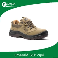 Emerald S1P zöld munkavédelmi cipő