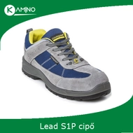 Lead S1P SRC esd szürke/kék munkavédelmi védőfélcipő