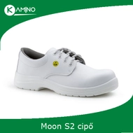 MOON fehér cipő munkavédelmi kompozit S2