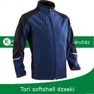 Tori softshell dzseki kék