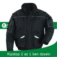Ripstop 2 az 1 dzseki szakadásbiztos munkavédelmi dzseki
