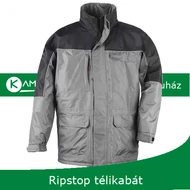 Ripstop télikabát szürke/fekete