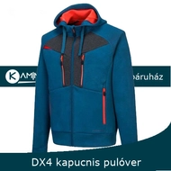 DX4 kapucnis pulóver kék
