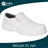 Fw81 vízálló munkavédelmi cipő, bebújós s2 fehér