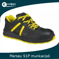 FT60 - Portwest Compositelite Mersey  S1P munkavédelmi cipő fekete-sárga