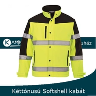 S429 kéttónusú softshell munkavédelmi kabát