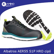 Albatros AER55 fekete-kék S1P ESD HRO SRA munkavédelmi cipő
