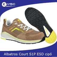 Albatros Court bézs S1P ESD HRO SRC munkavédelmi cipő