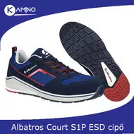 Albatros Court kék S1P ESD HRO SRC munkavédelmi cipő