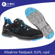 ALBATROS FASTPACK fekete-kék  S1PL ESD FO SR munkavédelmi cipő
