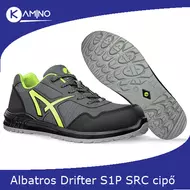 Albatros Drifter zöld S1P SRC munkavédelmi cipő
