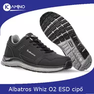 ALBATROS WHIZ fekete O2 ESD HRO SRA munkavédelmi cipő