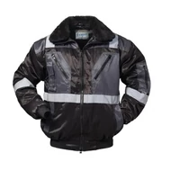 TOP FALCON 2 RF BL/GR 4 in 1 Pilóta dzseki fényvisszaverő csíkkal