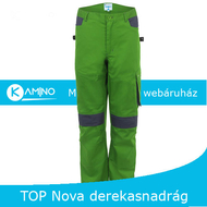 TOP NOVA derekasnadrág zöld