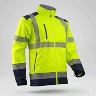 Kazan kombinálható jól láthatósági softshell felső
