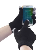 Portwest Gl16 touchscreen kötött kesztyű fekete