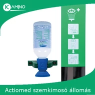 Actiomedic EYE CARE Single II fali szemkimosó állomás 250 ml BioPhos74 foszfát-puffer oldattal