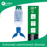 Actiomedic EYE CARE TWIN Single I fali szemkimosó állomás 500 ml TWIN BioPhos74 foszfát-puffer oldattal