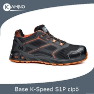 Base K-Step  munkavédelmi cipő s1p hro src  fekete
