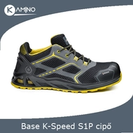 Base K-Speed  munkavédelmi cipő s1p hro src szürke-fekete