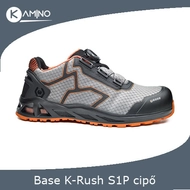 Base K-Jump munkavédelmi cipő s1p hro src szürke-narancs