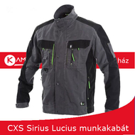 Sirius lucius kabát szürke-zöld