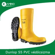 Dunlop Work-it S5 sárga PVC védőcsizma