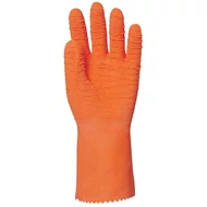 Mártott narancs krepp latex, érdes, vegyszerálló, 32cm